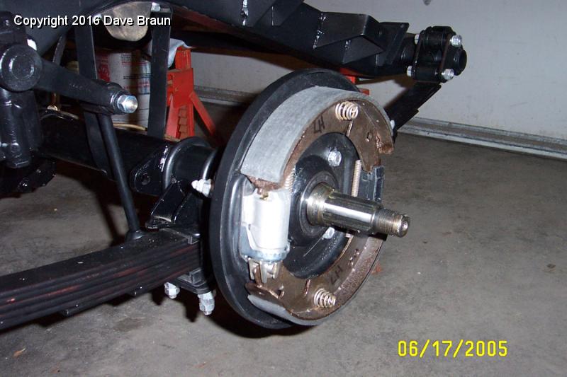 MGTD15470/Brakes/LH installation